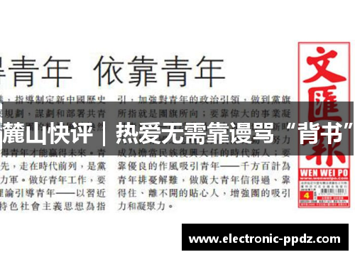 麓山快评｜热爱无需靠谩骂“背书”